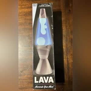 14.5INCH Blue Lava Lamp